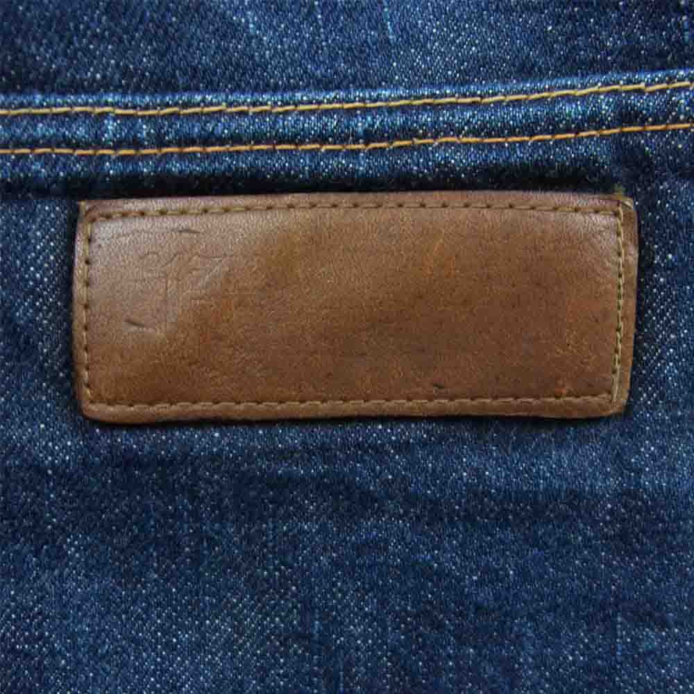 FAR EATERN ENTHUSIAST ファーイースタンエンスージアスト FE1202-19 ボタンフライ セルビッチ デニム パンツ ジーンズ インディゴブルー系 30【中古】