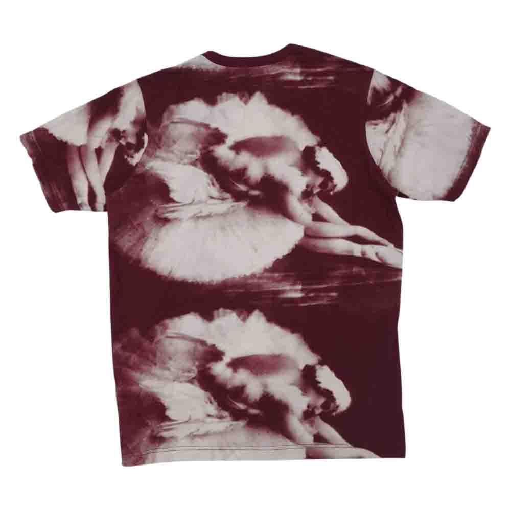 Supreme シュプリーム 14AW Ballerina Tee バレリーナ 半袖 Tシャツ ディープレッドパープル系 M【中古】