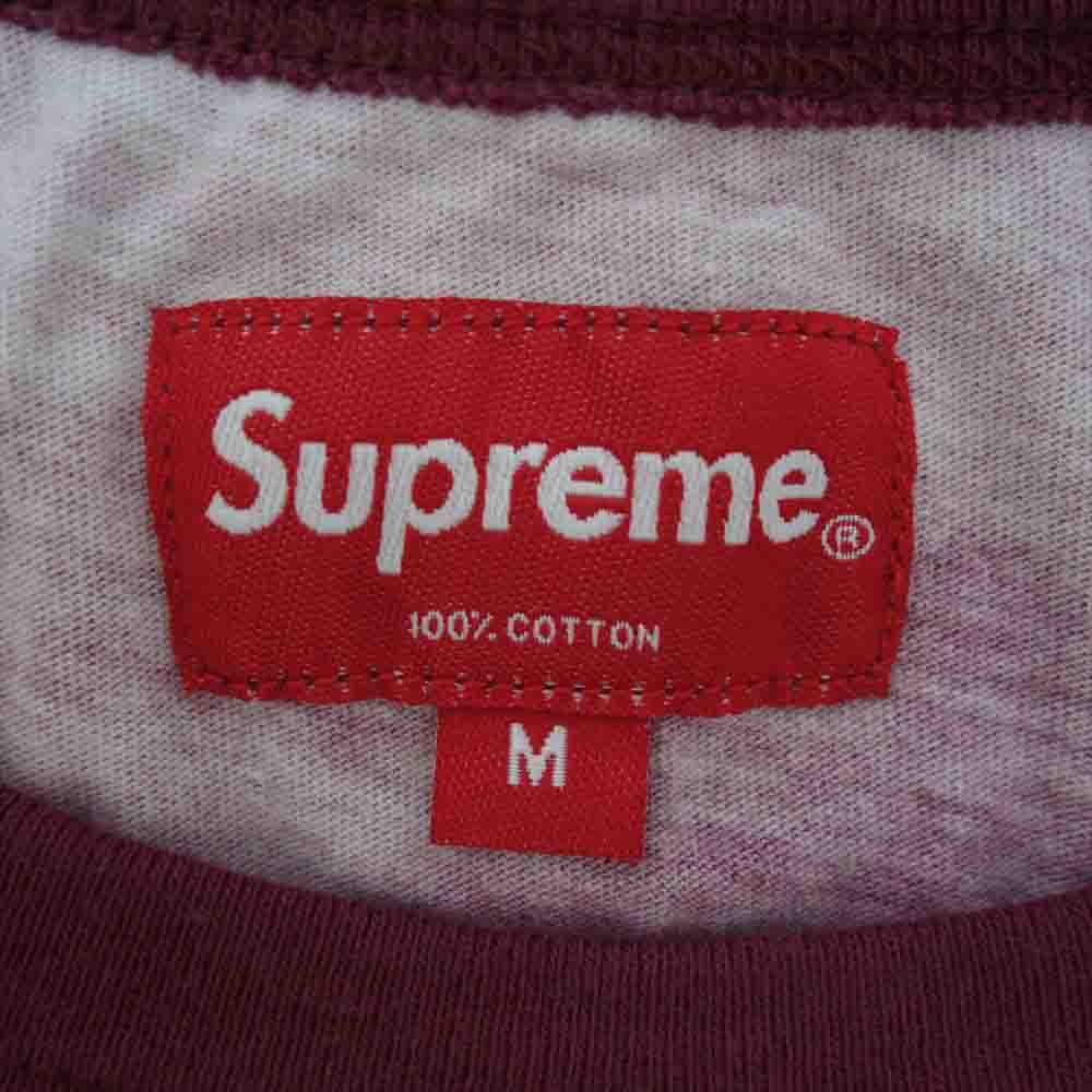 Supreme シュプリーム 14AW Ballerina Tee バレリーナ 半袖 Tシャツ ディープレッドパープル系 M【中古】