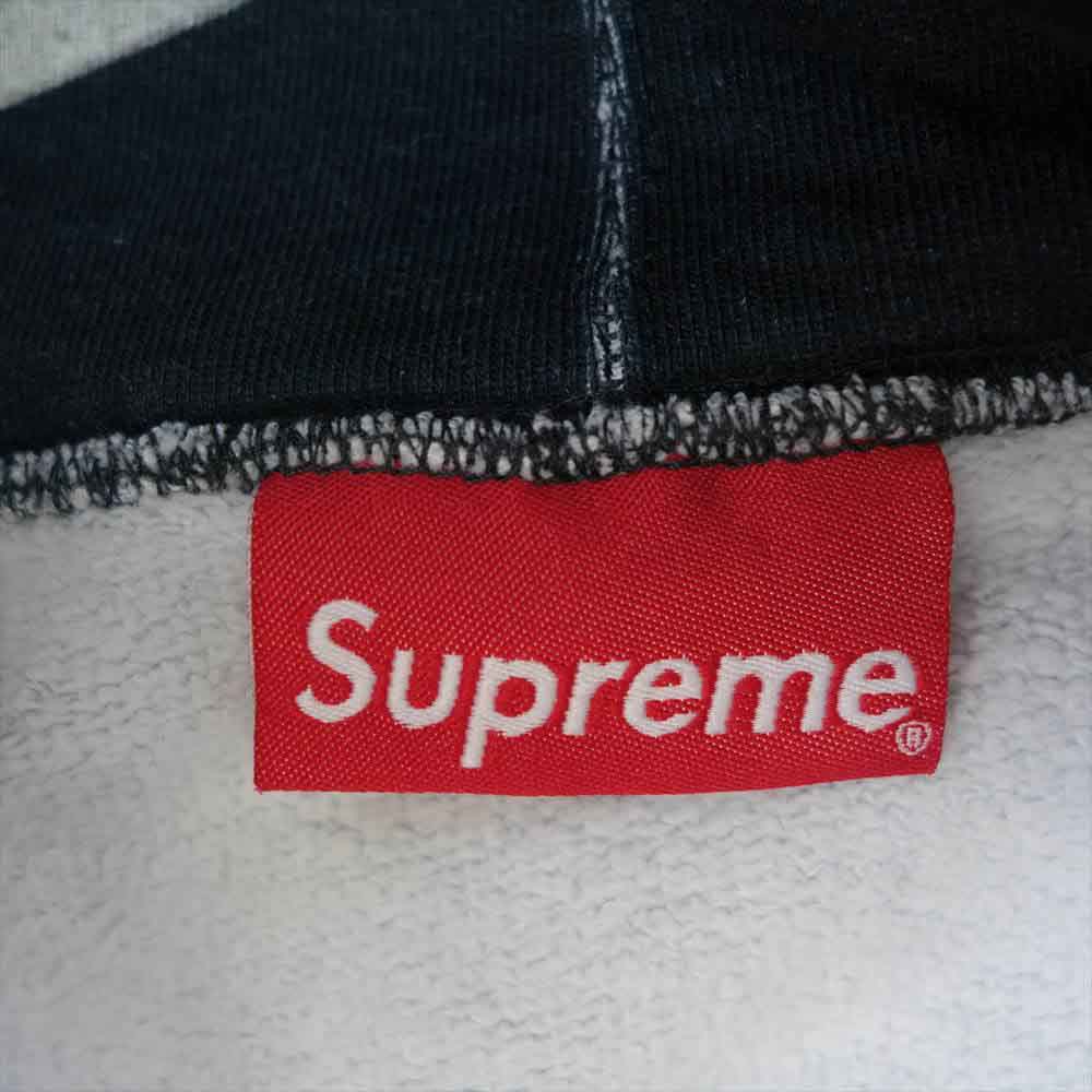 Supreme シュプリーム 19SS Shears Hooded Sweatshirt シザーズ柄 フーデッド スウェット パーカー ブラック系 M【中古】