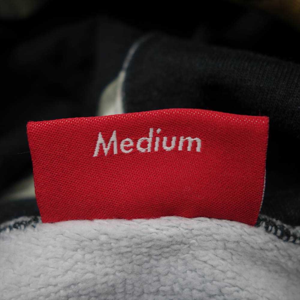 Supreme シュプリーム 19SS Shears Hooded Sweatshirt シザーズ柄 フーデッド スウェット パーカー ブラック系 M【中古】