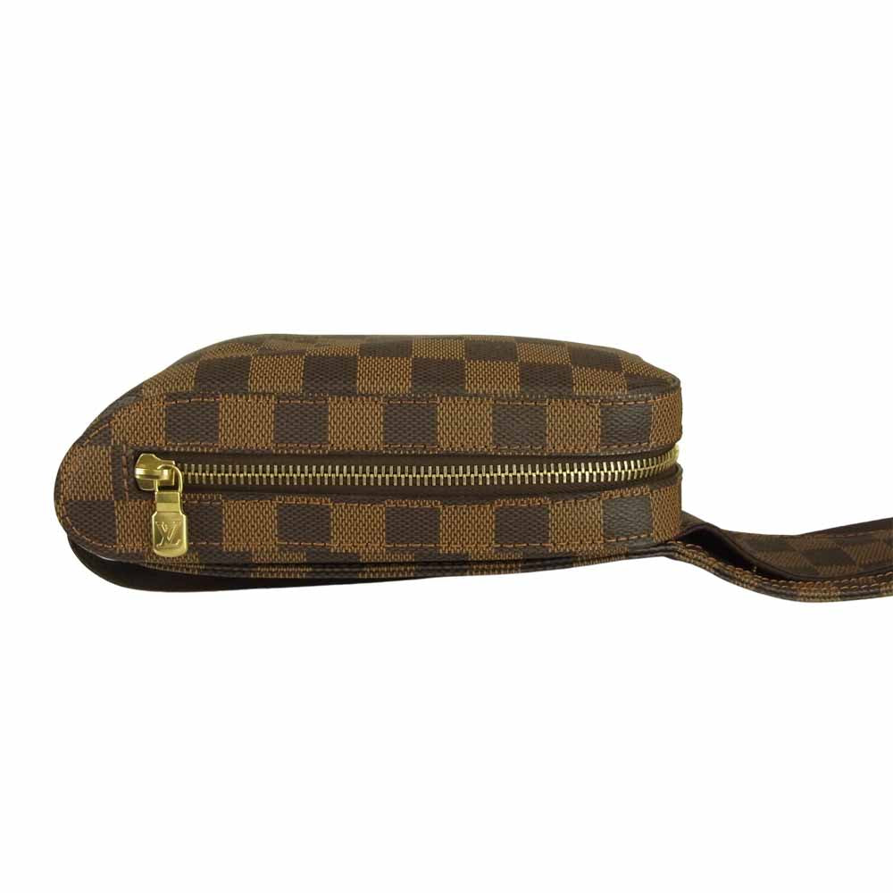 LOUIS VUITTON ルイ・ヴィトン N51994 ダミエ ジェロニモス ワンショルダー ボディバッグ ブラウン系【中古】
