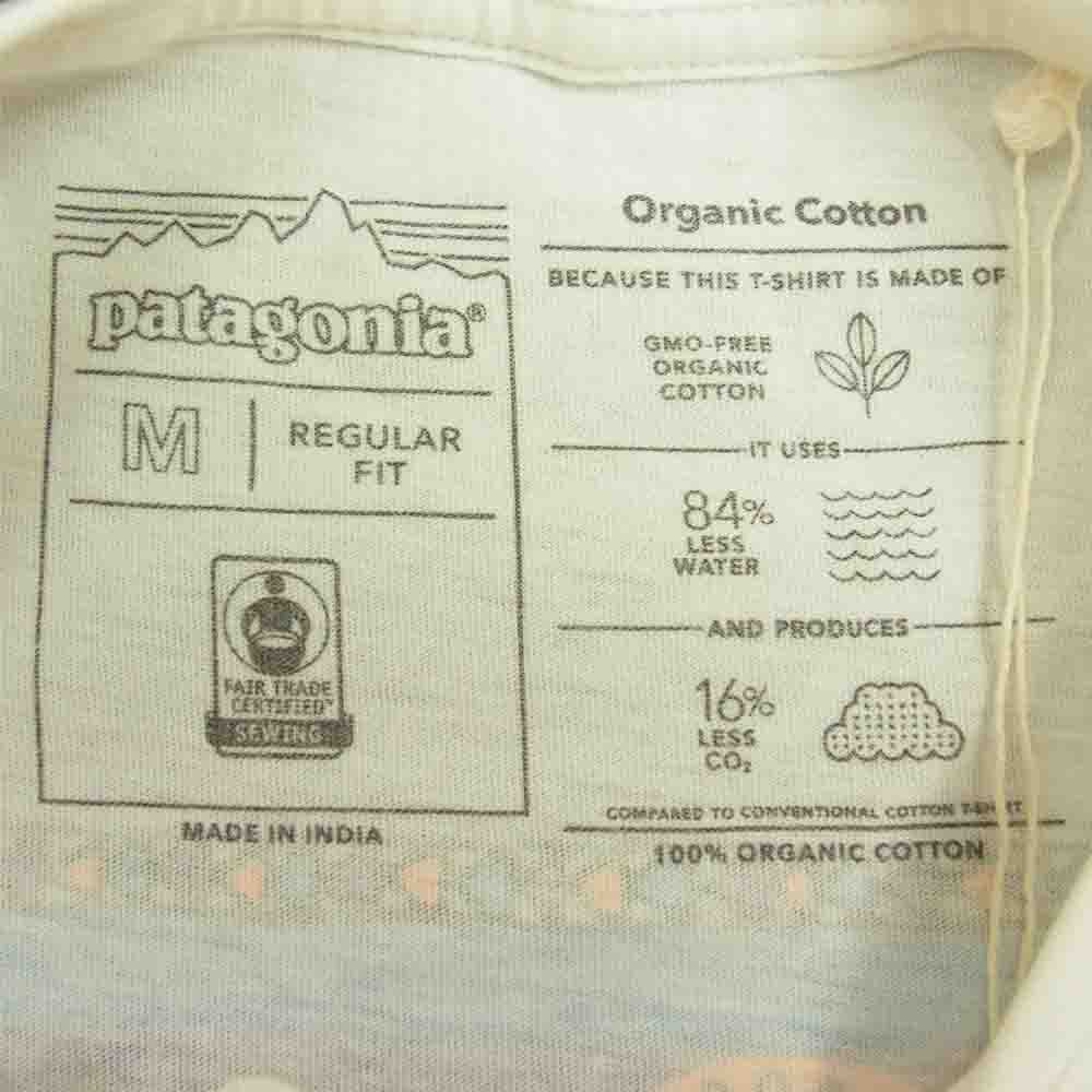 patagonia パタゴニア 20SS 38537 Summit Road Organic Tee サミット ロード オーガニック 半袖 Tシャツ ホワイト ホワイト系 M【新古品】【未使用】【中古】