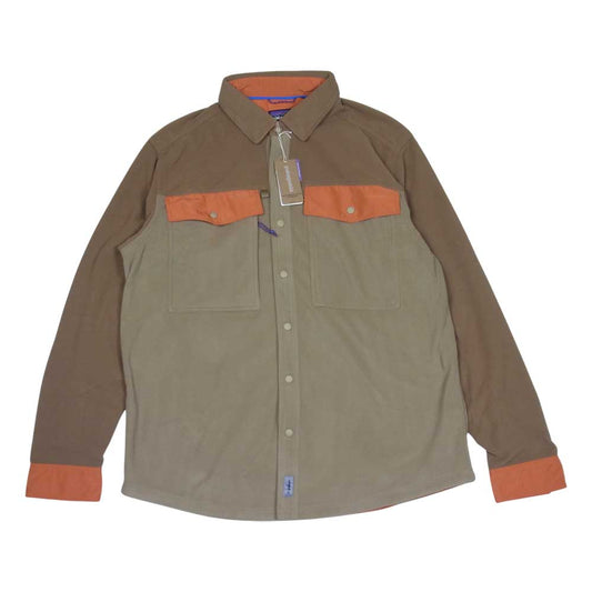 patagonia パタゴニア 21AW 52225 Long-sleeve Early Rise Snap Shirts ロングスリーブ アーリー ライズ スナップ シャツ フリー ジャケット MOJAVE KHAKI M【新古品】【未使用】【中古】