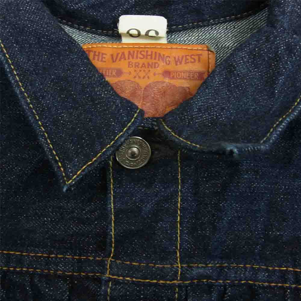 FREEWHEELERS フリーホイーラーズ THE VANISHING WEST Lot 506 XX 1946-1947 ヴァニシング ウエスト 1st TYPE シンチバック デニム ジャケット インディゴブルー系 38【中古】