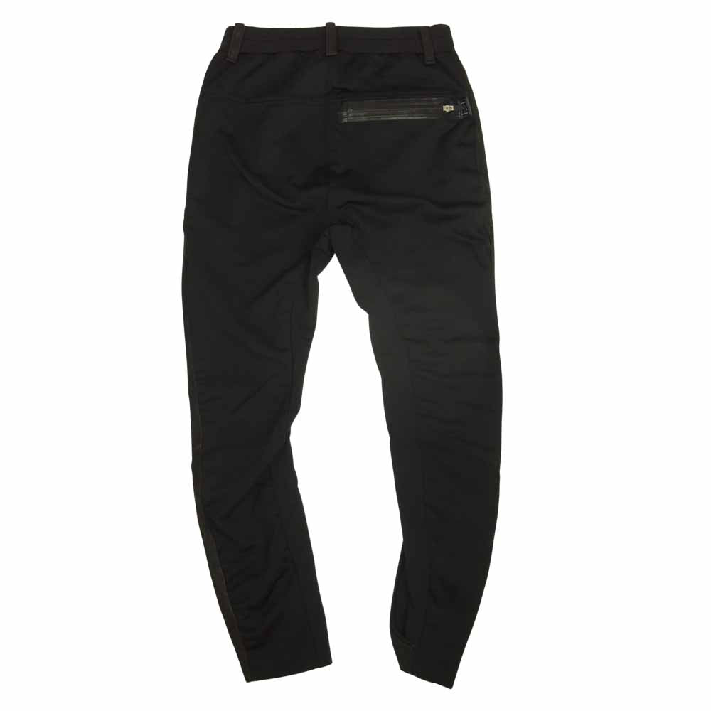フランシストモークス MPR001 HYBRID Leather Pant ハイブリッド レザー パンツ ブラック系 4【極上美品】【中古】