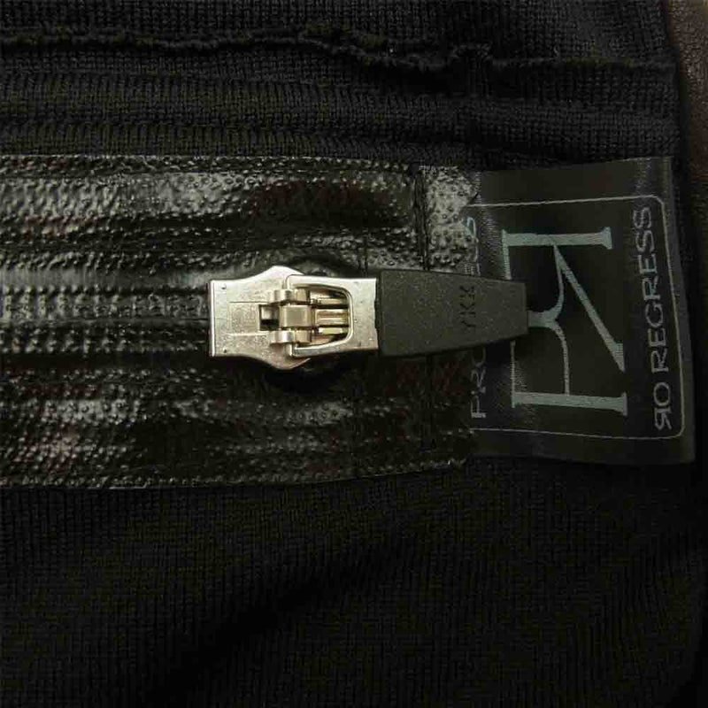 フランシストモークス MPR001 HYBRID Leather Pant ハイブリッド レザー パンツ ブラック系 4【極上美品】【中古】