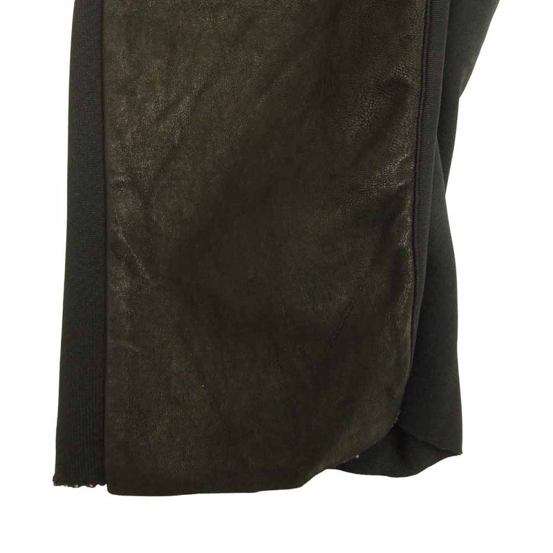 フランシストモークス MPR001 HYBRID Leather Pant ハイブリッド レザー パンツ ブラック系 4【極上美品】【中古】