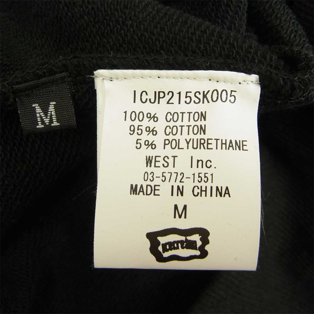 WIND AND SEA ウィンダンシー ICJP215SK005 ICECREAM COTTON HOODIE アイスクリーム コラボ プリント パーカー BLACK M ブラック系 M【新古品】【未使用】【中古】