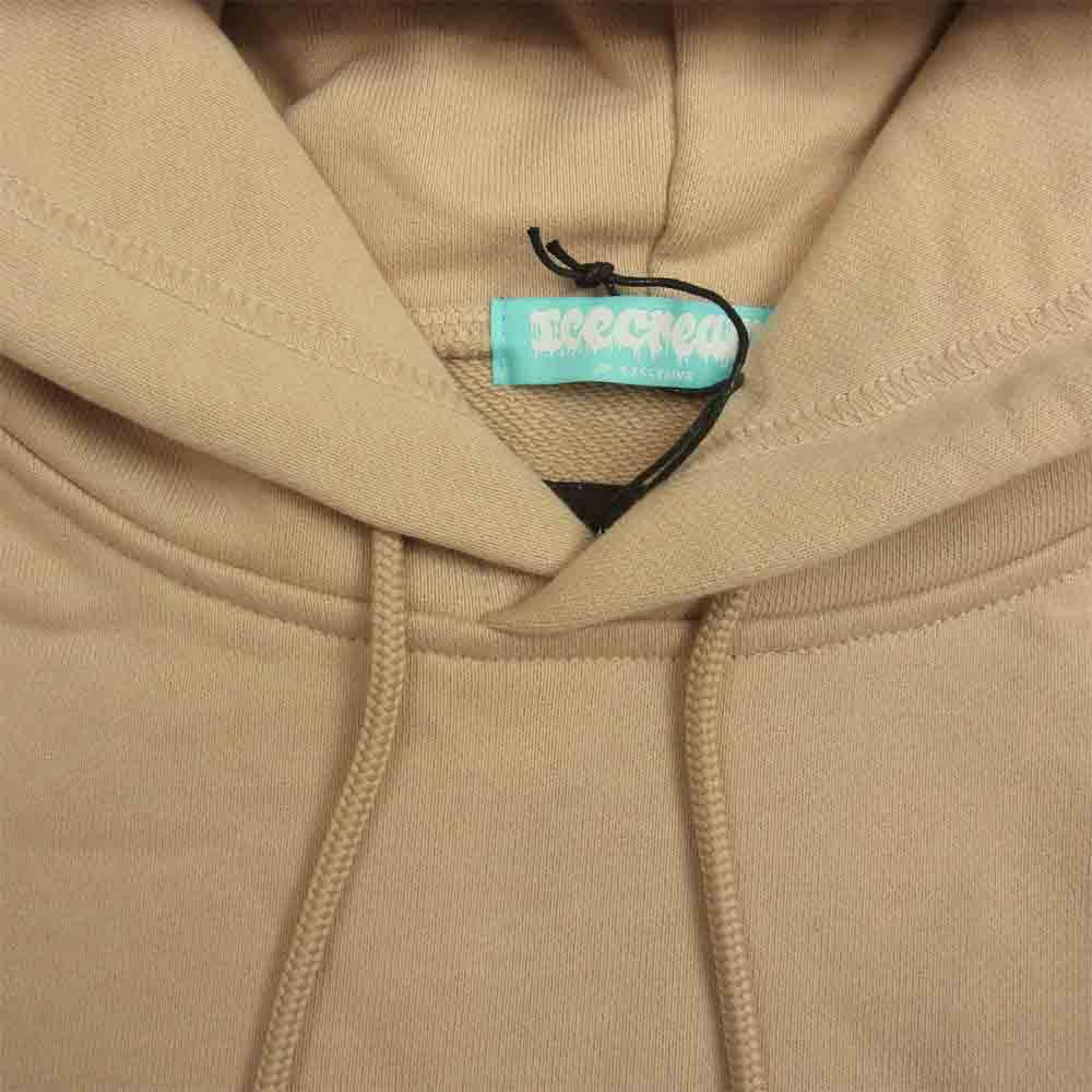 WIND AND SEA ウィンダンシー ICJP215SK005 ICECREAM COTTON HOODIE アイスクリーム コラボ プリント パーカー BEIGE M ベージュ系 M【新古品】【未使用】【中古】
