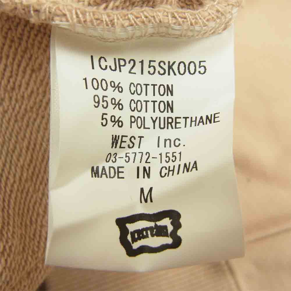 WIND AND SEA ウィンダンシー ICJP215SK005 ICECREAM COTTON HOODIE アイスクリーム コラボ プリント パーカー BEIGE M ベージュ系 M【新古品】【未使用】【中古】