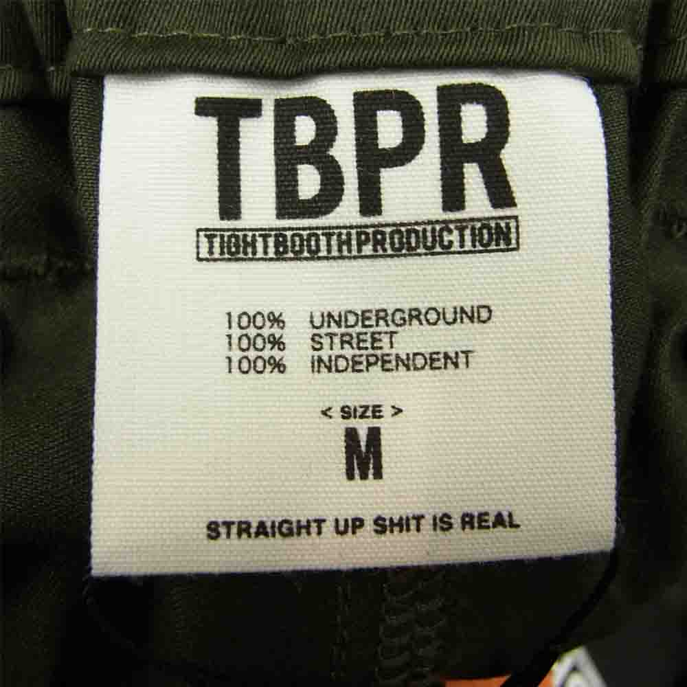 タイトブース 22SS SS22-B07 BAGGY SLACKS バギー スラックス OLIVE M カーキ系 M【新古品】【未使用】【中古】