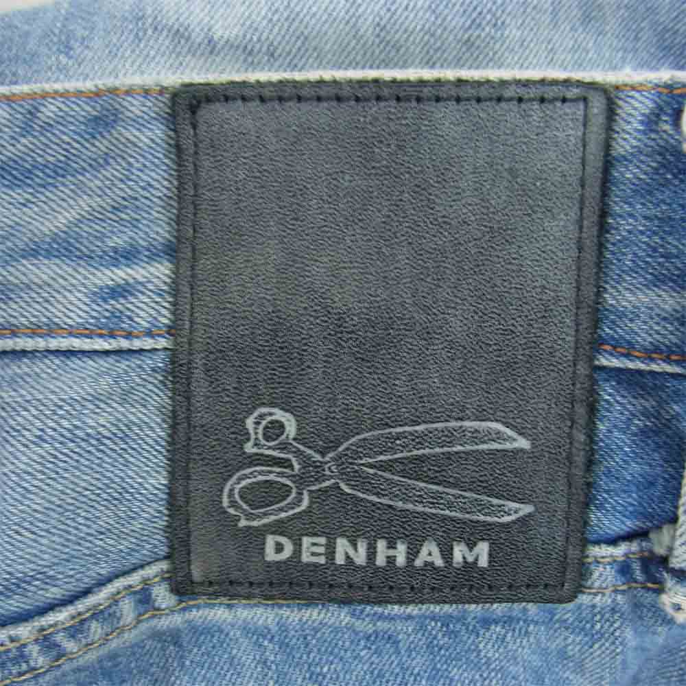 デンハム CA54749 razor slim fit ダメージ加工 デニム パンツ インディゴブルー系 29【中古】