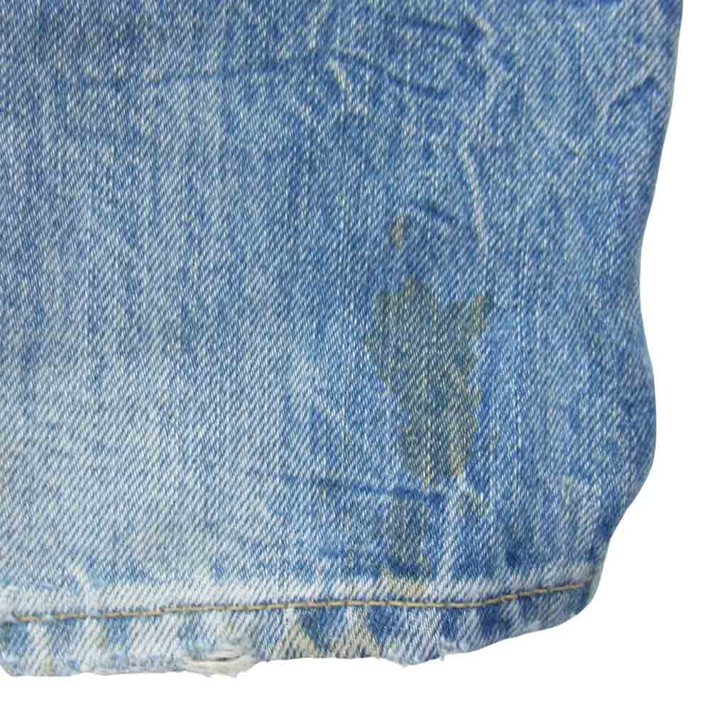 デンハム CA54749 razor slim fit ダメージ加工 デニム パンツ インディゴブルー系 29【中古】