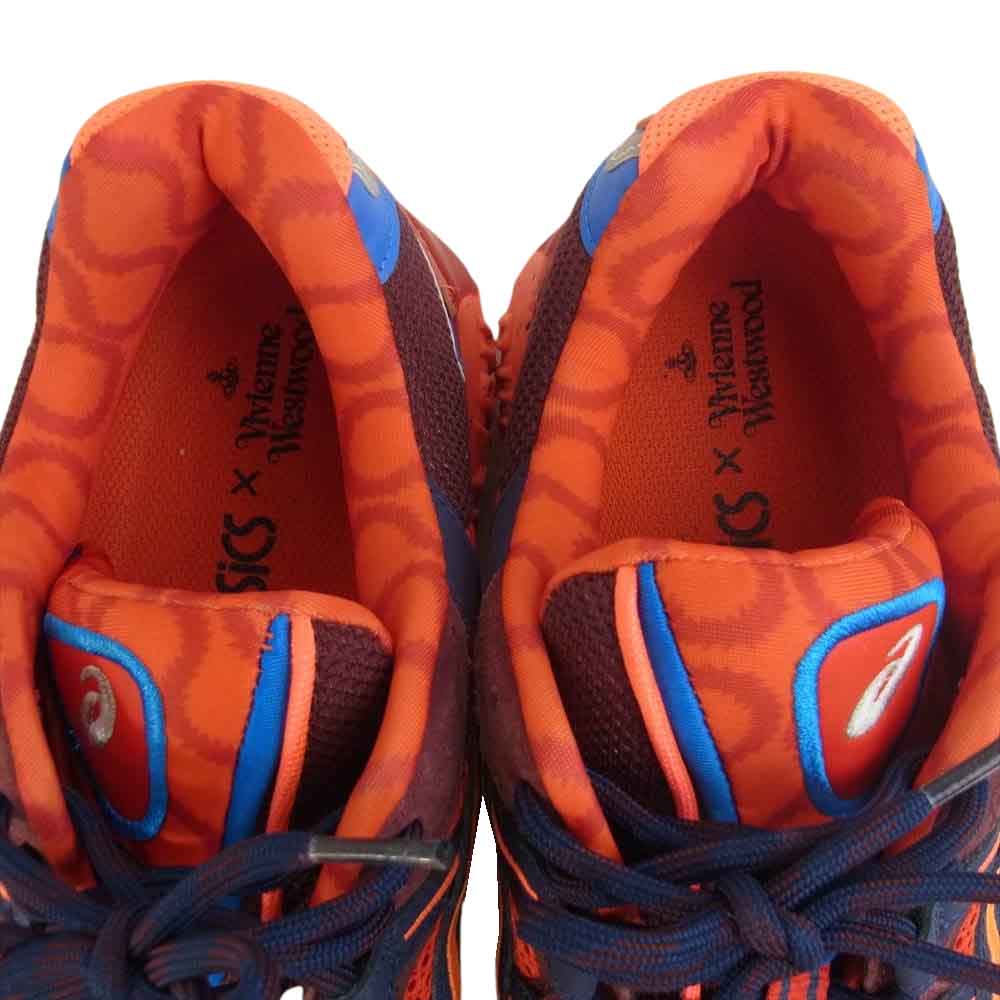 Vivienne Westwood ヴィヴィアンウエストウッド asics アシックス 1021A166 Gel-Kayano 5 OG ゲルカヤノ オーブマーク スニーカー レッド系 28cm【中古】