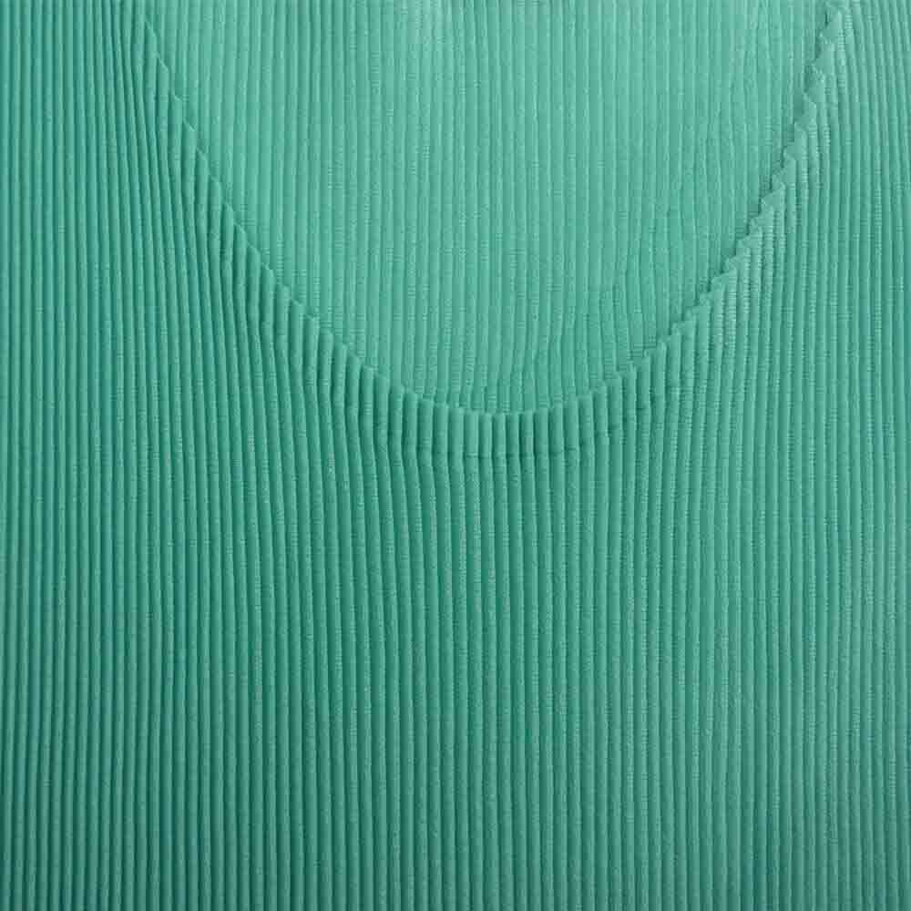 PLEATS PLEASE プリーツプリーズ イッセイミヤケ ISSEY MIYAKE イッセイミヤケ 細プリーツ フレンチスリーブ カットソー グリーン系【中古】