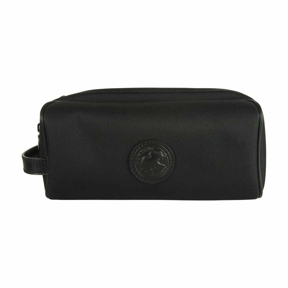 HUNTING WORLD ハンティングワールド SAFARI TODAY サファリトゥデイ キャンバス セカンドバッグ ブラック系【中古】