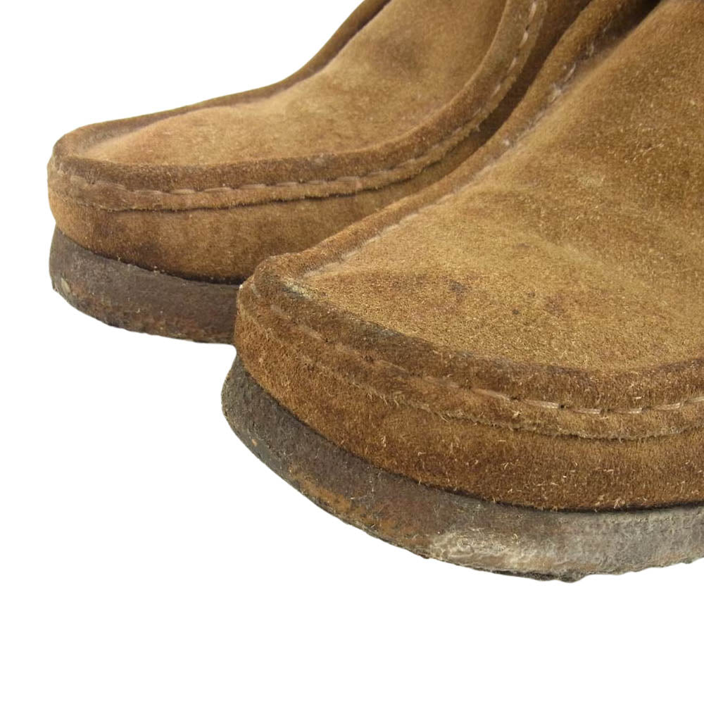 Clarks クラークス アイルランド製 ワラビー ブーツ ブラウン系 9【中古】