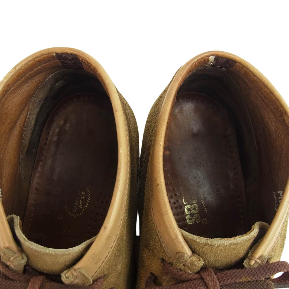 Clarks クラークス アイルランド製 ワラビー ブーツ ブラウン系 9【中古】