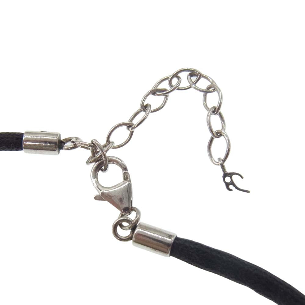 バカラ ガレ クリスタル ペンダント ネックレス グリーン グリーン系【中古】