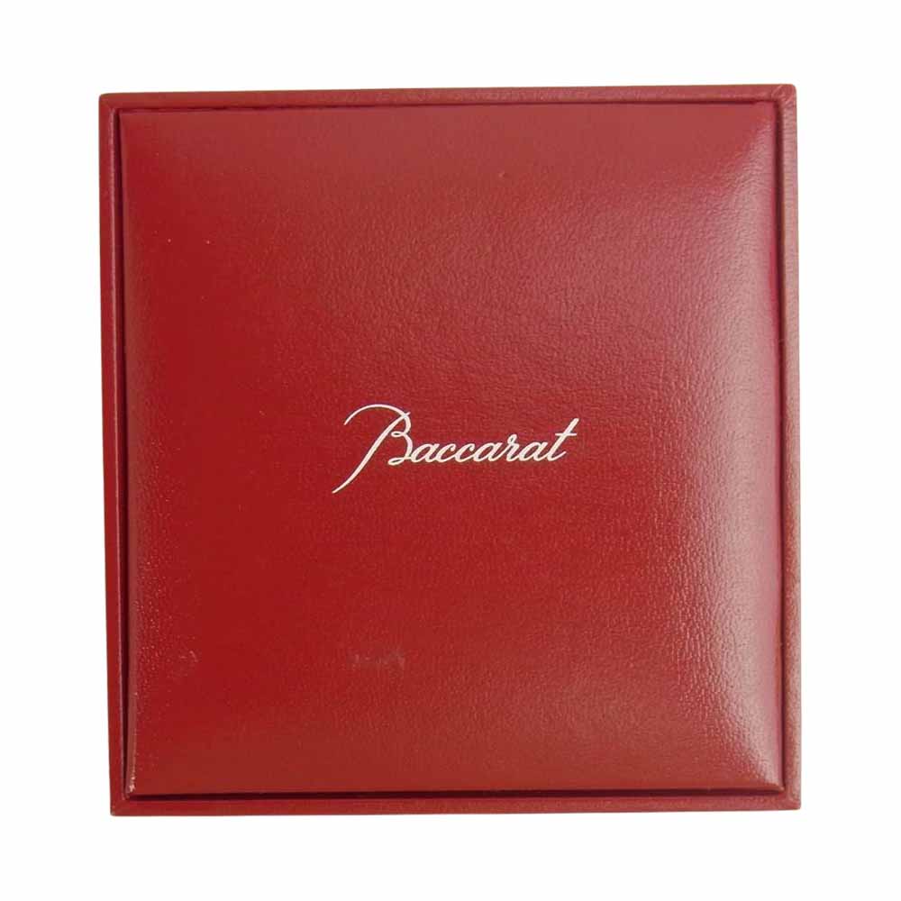 バカラ プシデリック ティアドロップ クリスタル ペンダント ネックレス ブルー系【中古】