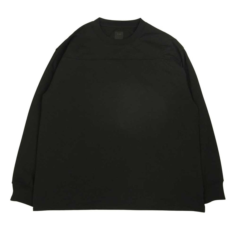 ダイワピア 22SS BE-35022 TECH DRAWSTRING TEE L/S ドローコード ヘビーウェイト フットボール Tシャツ ブラック系 M【美品】【中古】