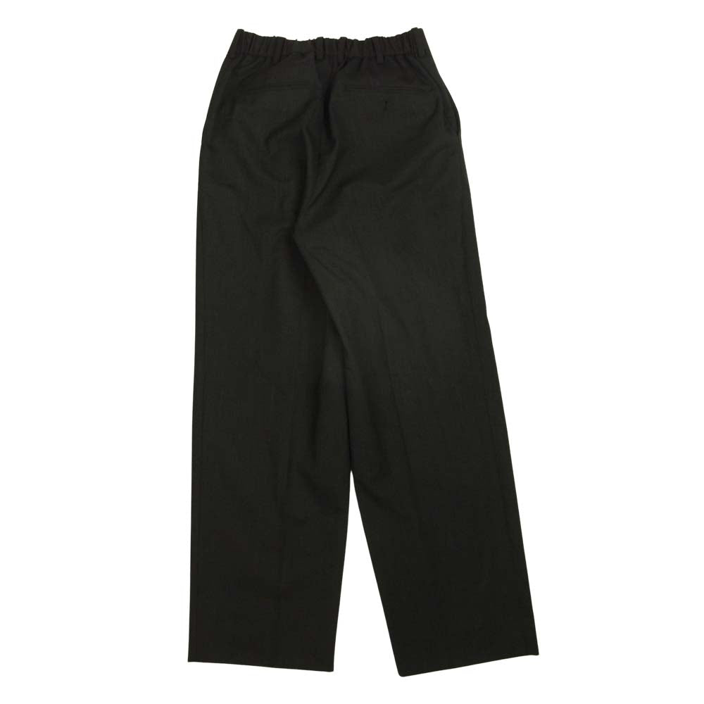 markaware マーカウェア 22SS A22A-09PT02C CLASSIC FIT TROUSERS III クラシックフィット トラウザー パンツ ブラック系 1【美品】【中古】