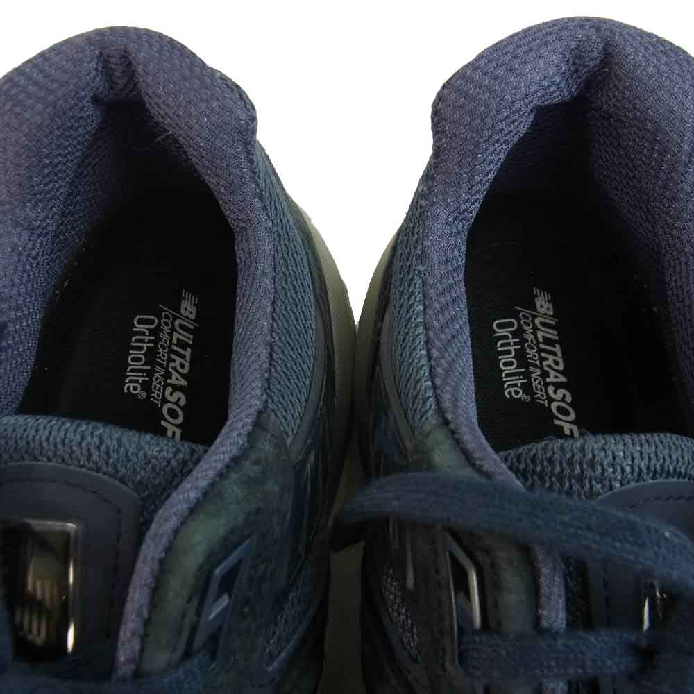 NEW BALANCE ニューバランス USA製 M990NV5 Dワイズ スニーカー ネイビー系 26.5【中古】