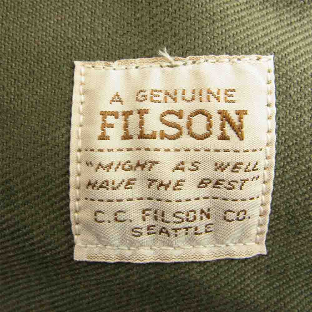 FILSON フィルソン SMALL DUFFLE BAG スモール ダッフル バッグ カーキ系【中古】