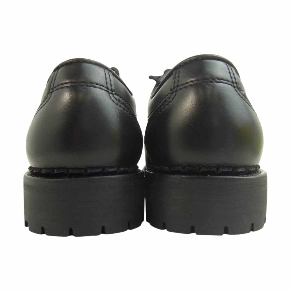 安藤製靴 OR2 レースアップ シューズ ブラック系 25.5【極上美品】【中古】