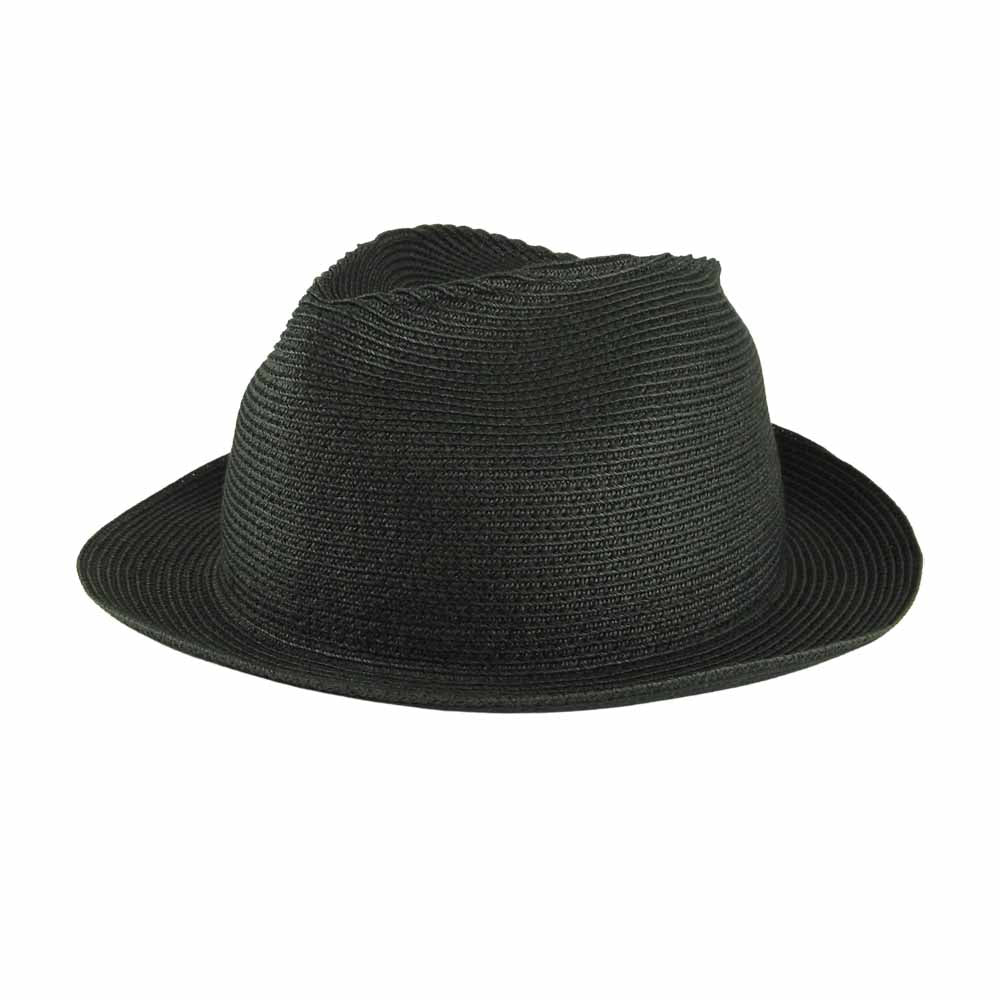 サンフランシスコ ハット ソフト 麦わら ラフィア ハット ブラック ブラック系 S/M【中古】
