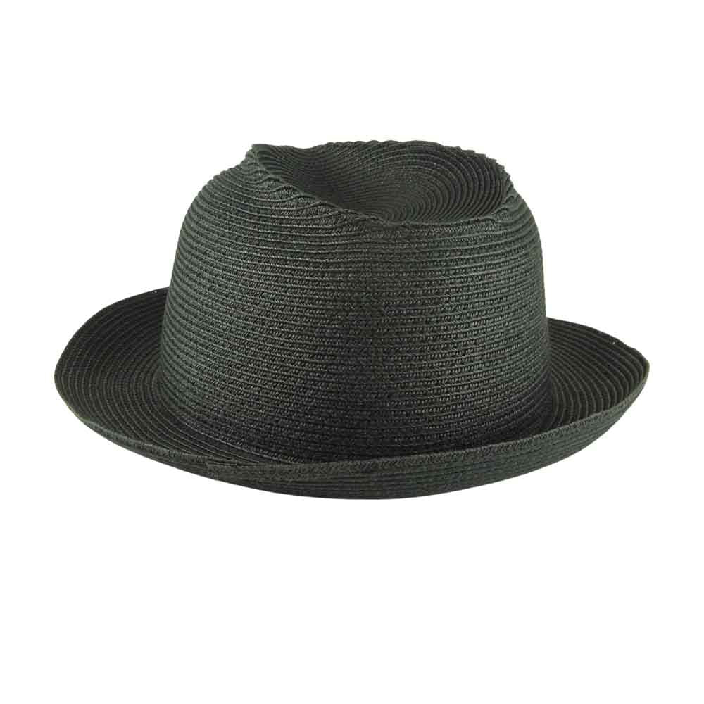 サンフランシスコ ハット ソフト 麦わら ラフィア ハット ブラック ブラック系 S/M【中古】