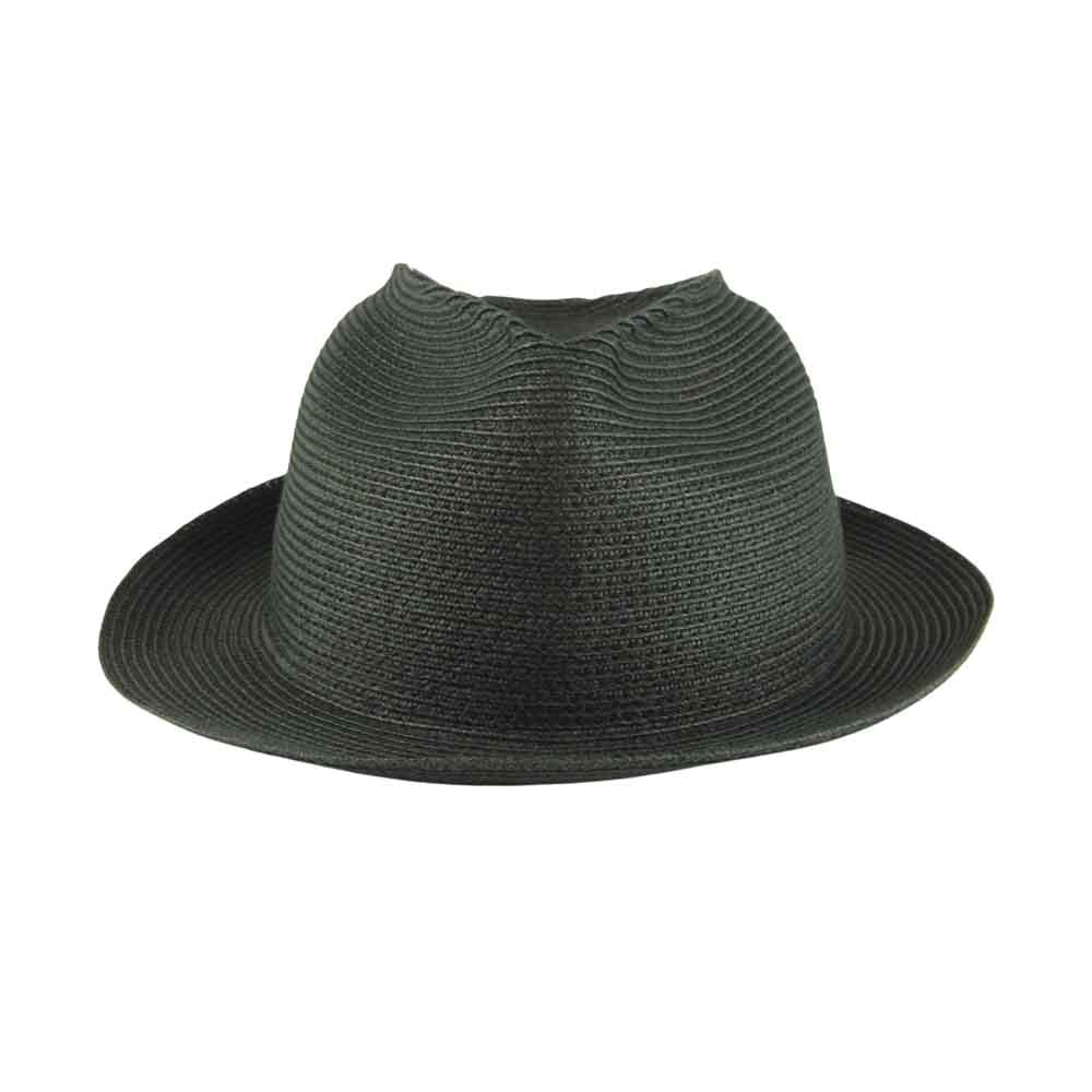 サンフランシスコ ハット ソフト 麦わら ラフィア ハット ブラック ブラック系 S/M【中古】