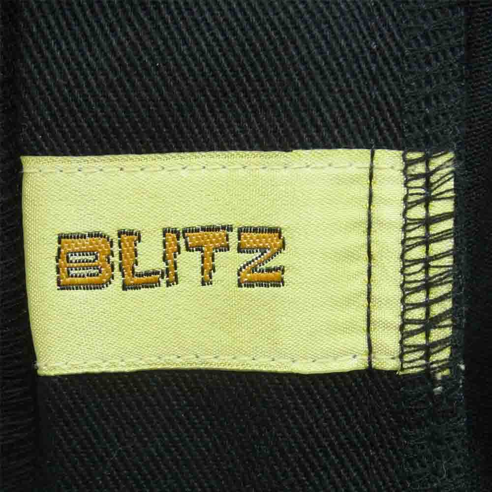 リフトアップ スタンダード ワーク パンツ ポリエステル コットン 日本製 ブラック系 30【中古】