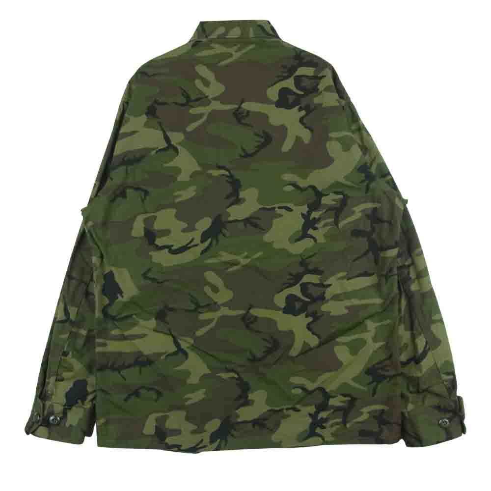 The REAL McCOY'S ザリアルマッコイズ ERDL PATTERN JACKET カモ ジャンプ ジャケット カーキ系 M【美品】【中古】