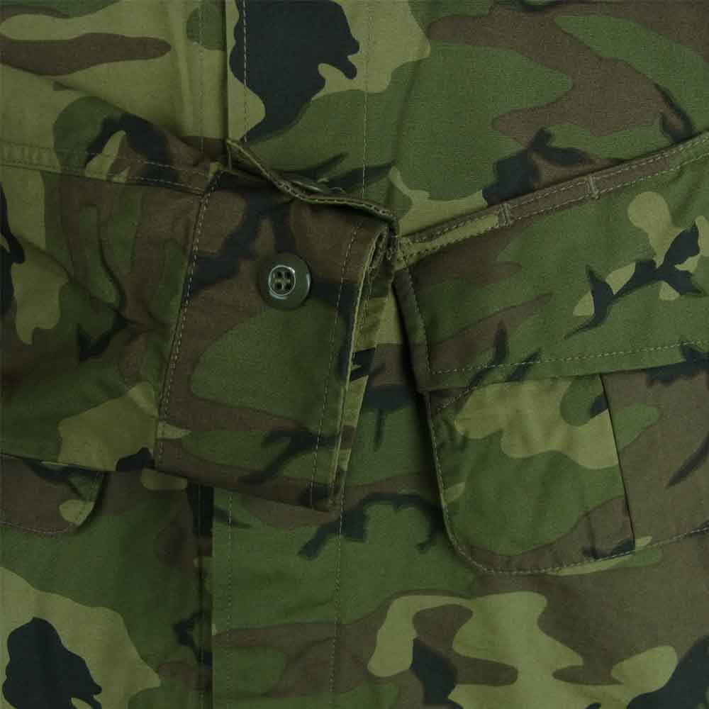 The REAL McCOY'S ザリアルマッコイズ ERDL PATTERN JACKET カモ ジャンプ ジャケット カーキ系 M【美品】【中古】