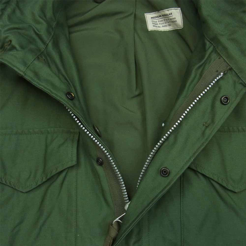 The REAL McCOY'S ザリアルマッコイズ HJ17010 M-65 FIELD JACKET 1st MODEL フィールド ファーストモデル ミリタリー ジャケット カーキ系 M【新古品】【未使用】【中古】