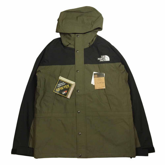THE NORTH FACE ノースフェイス NP11834 MOUNTAIN LIGHT JACKET マウンテン ライト ジャケット カーキ系 XL【新古品】【未使用】【中古】