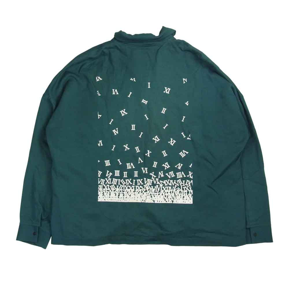 SHAREEF シャリーフ 20311708 EX．EMBROIDERY COACH JKT コーチ ジャケット グリーン系 1【中古】