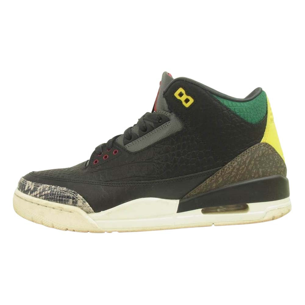 NIKE ナイキ CV3583-003 Air Jordan 3 Retro エアジョーダン レトロ ブラック系 US10【中古】