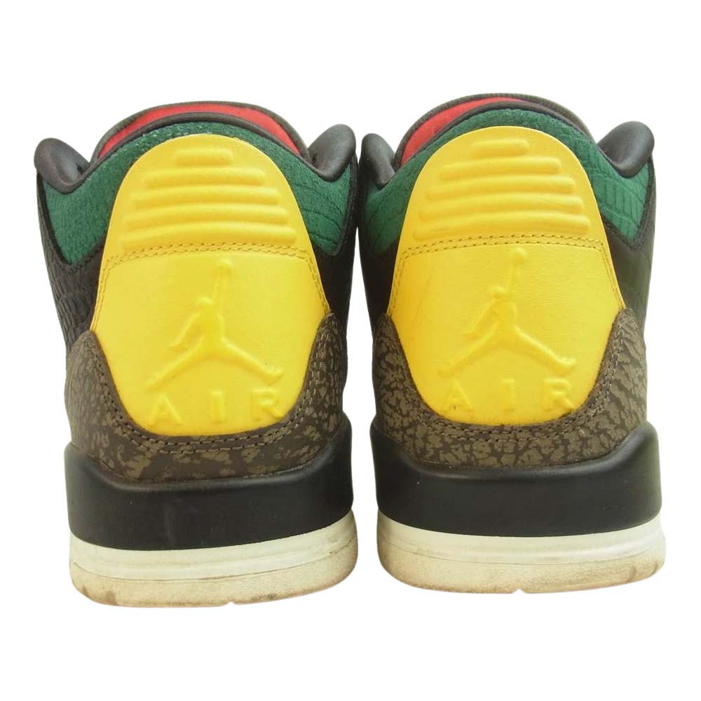NIKE ナイキ CV3583-003 Air Jordan 3 Retro エアジョーダン レトロ ブラック系 US10【中古】