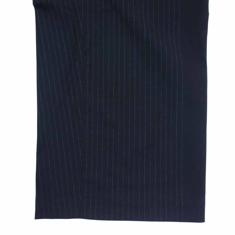 ISAMUKATAYAMA BACKLASH イサムカタヤマバックラッシュ 1847-02 ランダムストライプ ルーズパンツ ブラック系 S【極上美品】【中古】