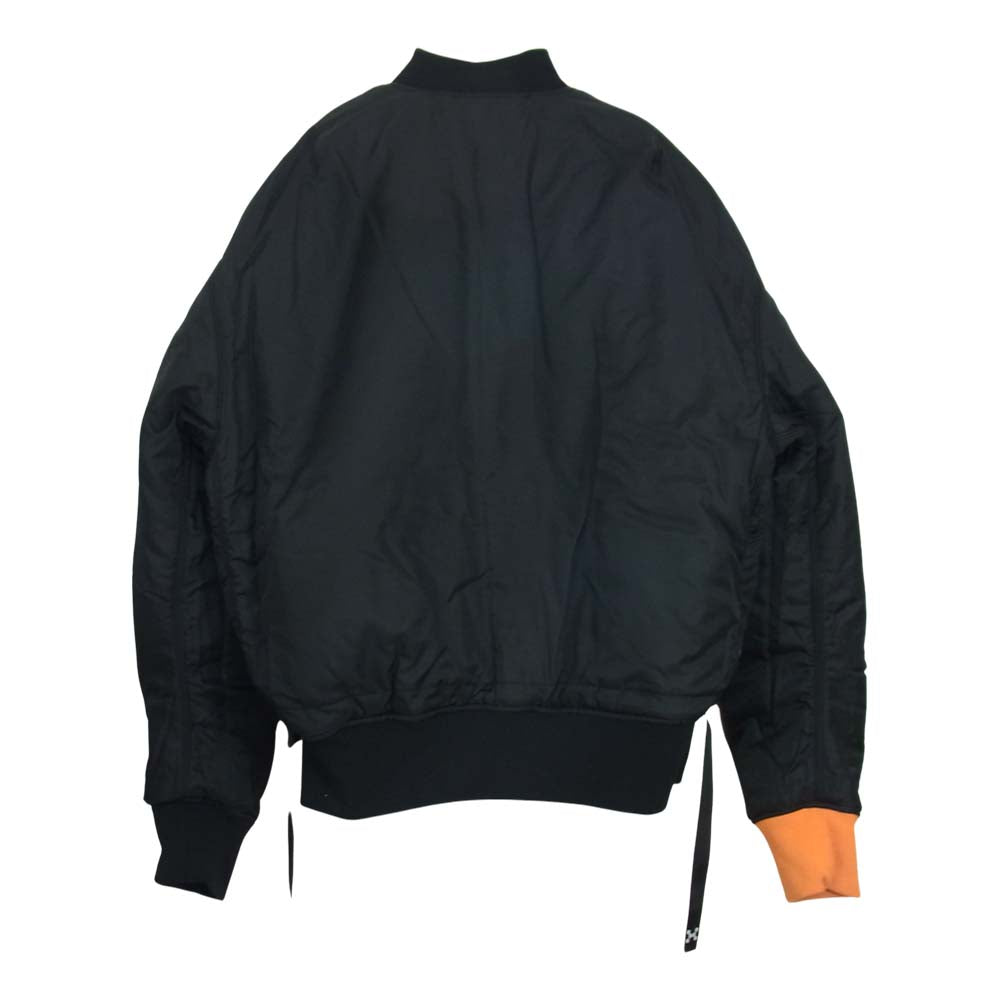 mastermind JAPAN マスターマインドジャパン 997-9211241 C2H4 X MASTERMIND WORLD BOMBER JACKET ORANGE ボンバー ジャケット ブラック系 S【新古品】【未使用】【中古】