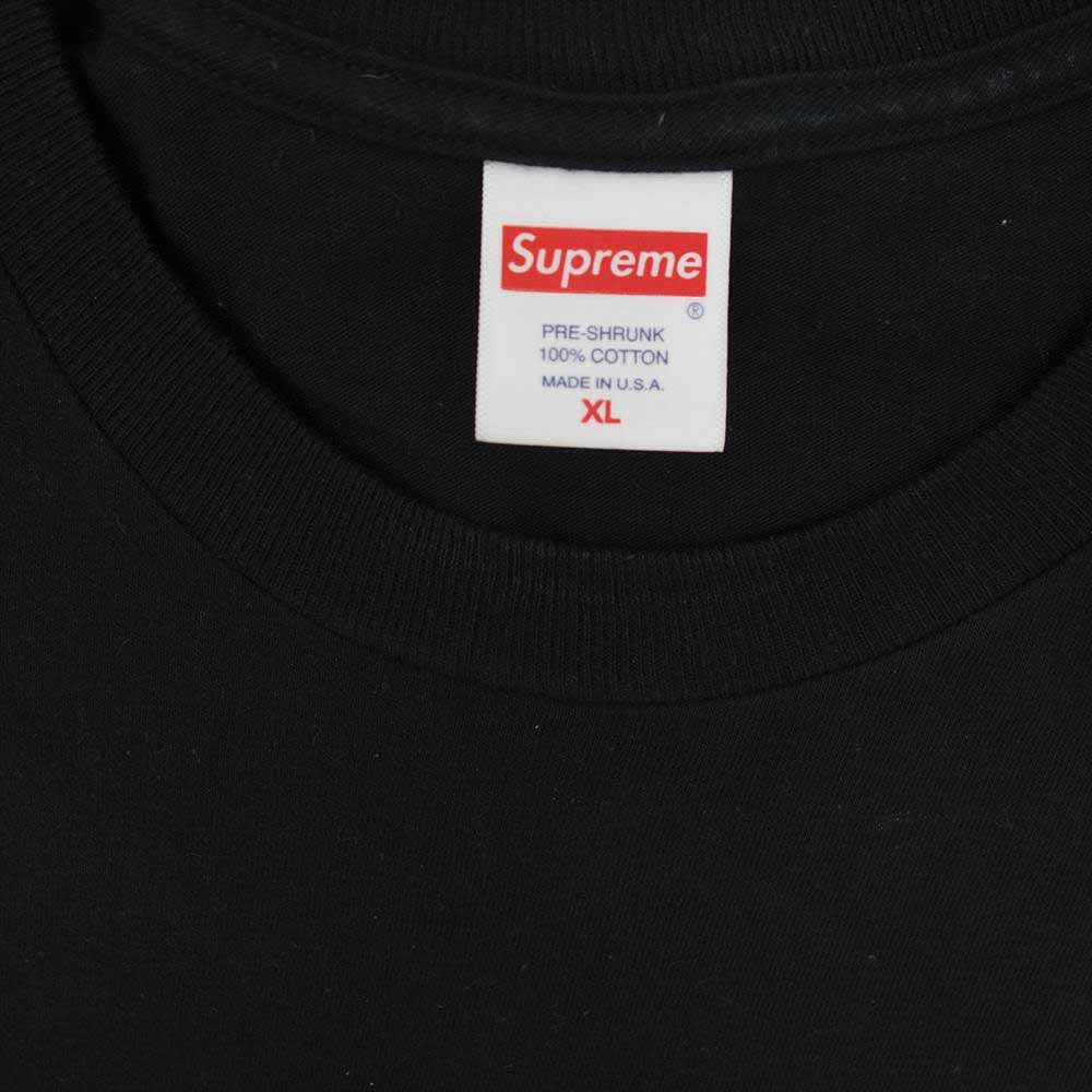 Supreme シュプリーム 21AW Thrasher Skyline Tee スラッシャー スカイライン Tシャツ ブラック系 XL【中古】