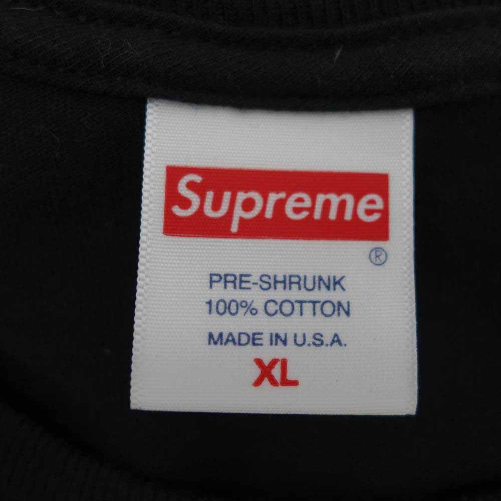 Supreme シュプリーム 21AW Thrasher Skyline Tee スラッシャー スカイライン Tシャツ ブラック系 XL【中古】