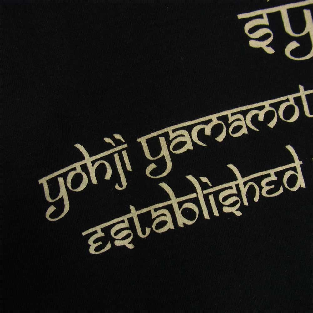 Yohji Yamamoto ヨウジヤマモト 21SS S’YTE × 久米繊維 Quadrophenia Bijin T-shirt 舞子プリント Tシャツ ブラック系 サイズ表記無【中古】
