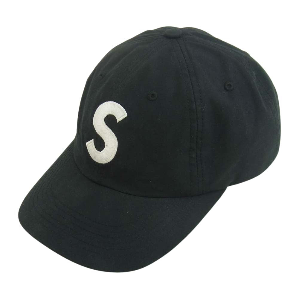 Supreme シュプリーム 21AW Ventile S Logo 6-Panel ベンタイル ロゴ 6パネル キャップ ブラック系【中古】