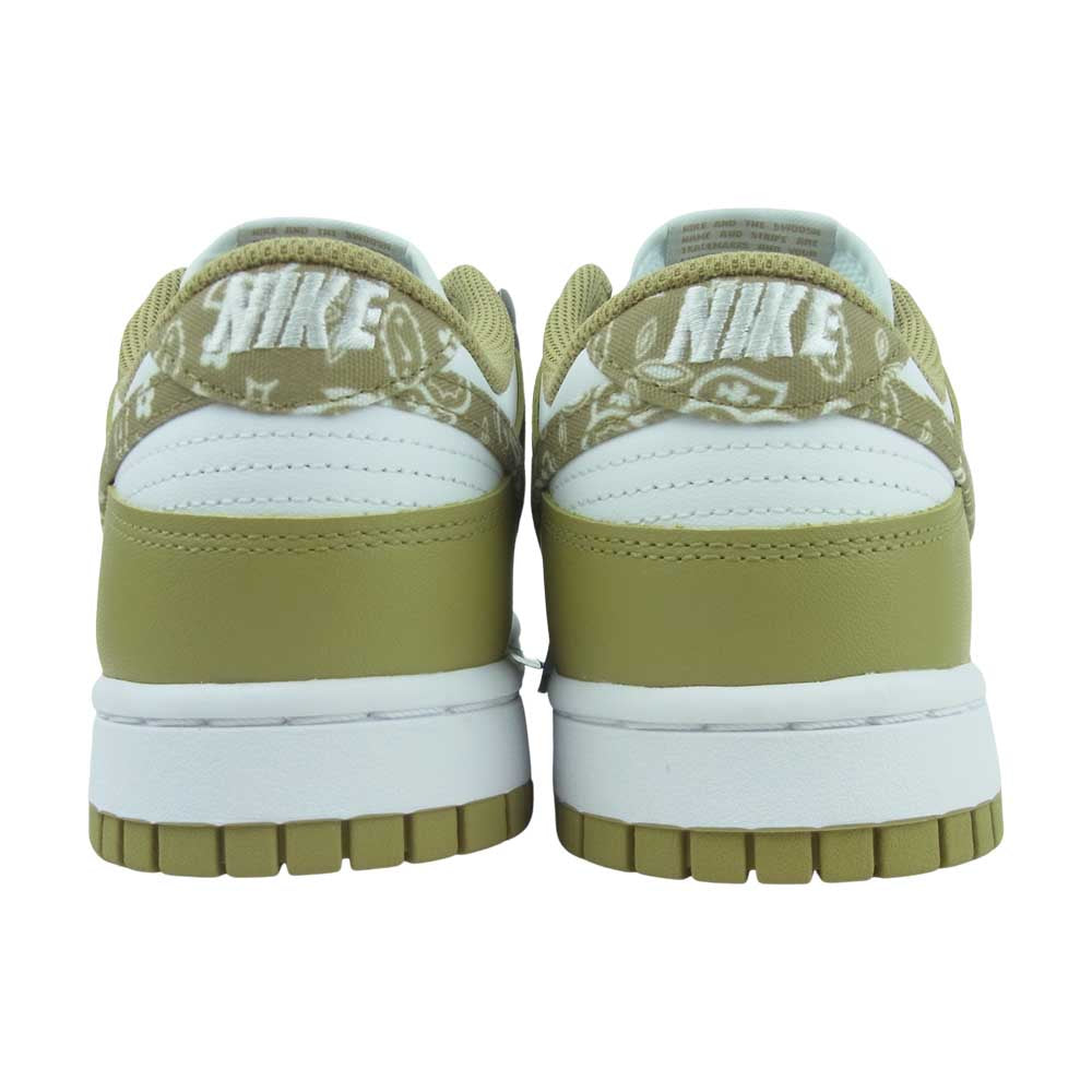 NIKE ナイキ DH4401-104 WMNS DUNK LOW ESS Barley Paisley ウィメンズ ダンク ロー エッセンシャルズ バーリーペイズリー スニーカー ベージュ系 27cm【新古品】【未使用】【中古】