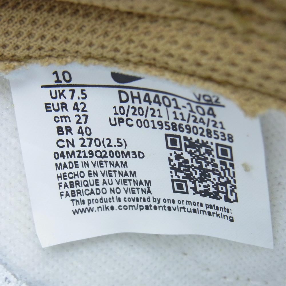 NIKE ナイキ DH4401-104 WMNS DUNK LOW ESS Barley Paisley ウィメンズ ダンク ロー エッセンシャルズ バーリーペイズリー スニーカー ベージュ系 27cm【新古品】【未使用】【中古】