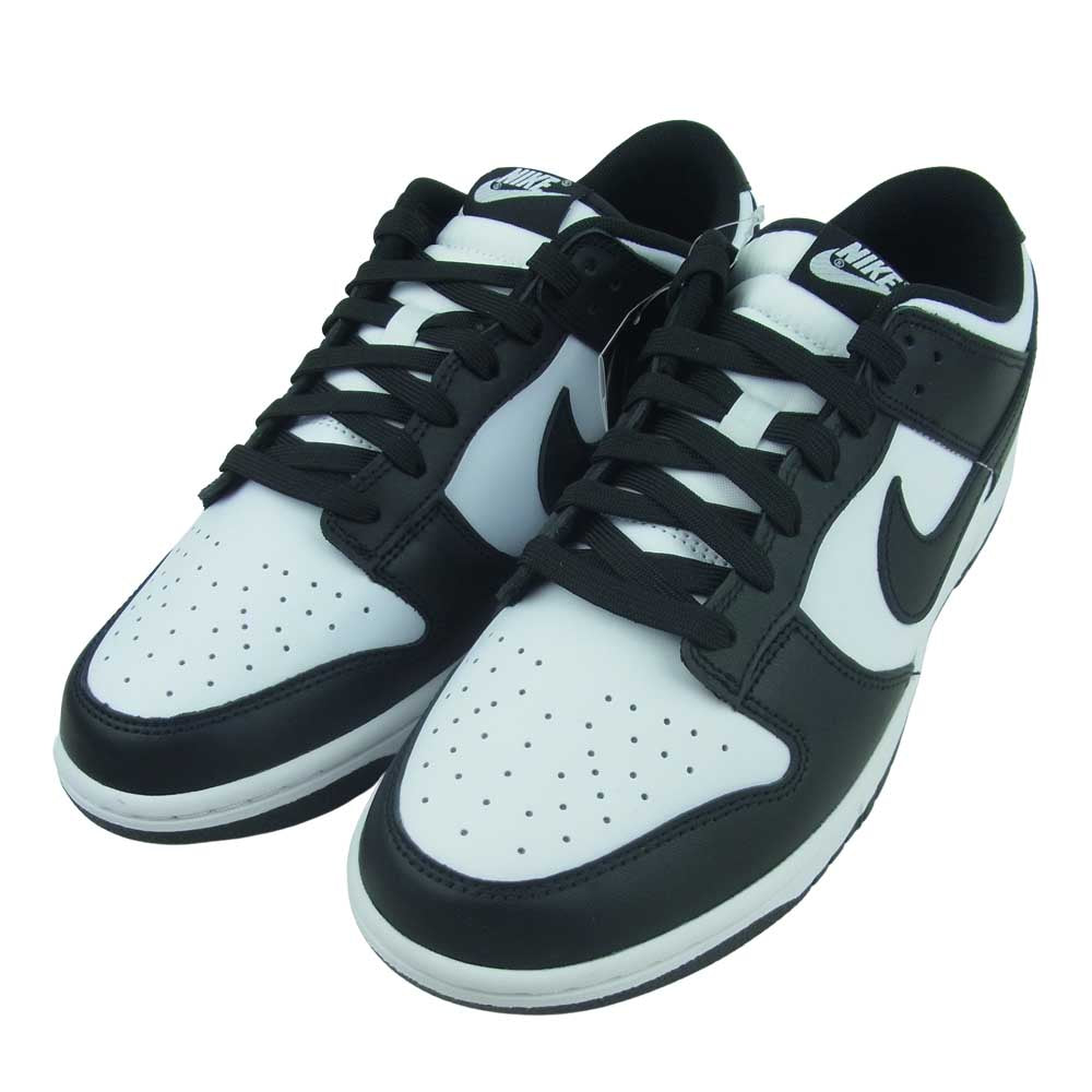 NIKE ナイキ DD1391-100 DUNK LOW RETRO WHITE/BLACK ダンク ロー レトロ スニーカー ブラック系 ホワイト系 27.5cm【新古品】【未使用】【中古】